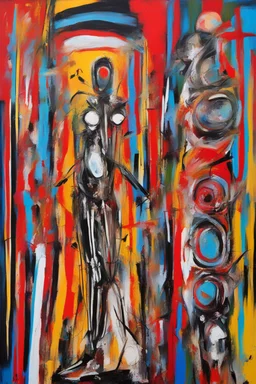 neo expressionism, moder art, acrylic paint