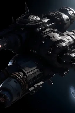 picture of rocinante space ship from the expanse