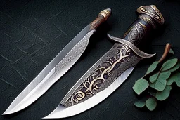 damask blade celtic knife