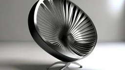 Fan shaped chair design modern