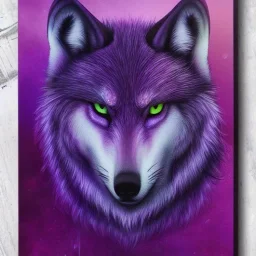 Purple wolf