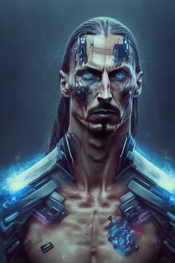 Zlatan as a Terminator Cyborg