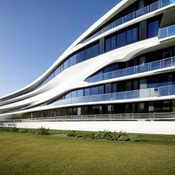 Edificio de apartamento Zaha Hadid arquitectura