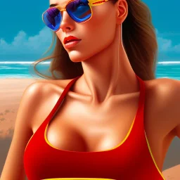 simona ventura as baywatch