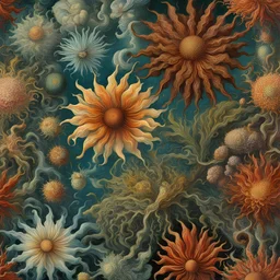 A mix paint from Botticelli and Haeckel