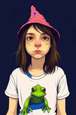 breakcore wizard frog girl