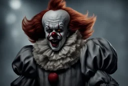 Imagine/ pennywise, accurate, ultra realism, intricate detail, photo realism, portrait, upscale maximum, 8k resolution,,Hyper-detailed ,8k, by xanuth