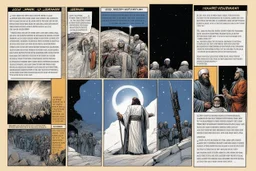 [Original Art by Howard Chaykin] Hosea 1:6-9 (Lo-Ruhamah: "Not Loved," Lo-Ammi: "Not My People") Jeremiah 20:3 (Pashhur → "Terror on Every Side") These verses depict a god who withholds love and belonging, casting out those who do not conform. Jeremiah 20:3 "The next day, when Pashhur released him from the stocks, Jeremiah said to him, 'The Lord’s name for you is not Pashhur, but Terror on Every Side.'" Hosea 1:6-9 "Gomer conceived again and gave birth to a daughter. Then the Lord said to Hose