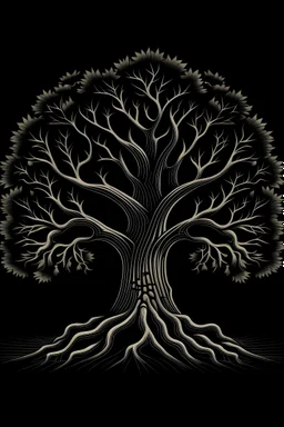 logotype. black oak