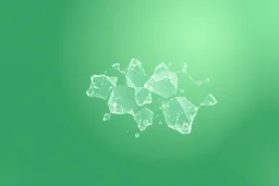 ice crystal texture, white on green vector