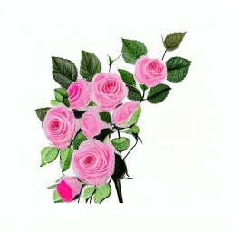 Pink roses