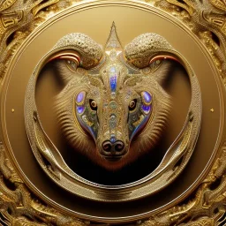 3d animal, jewel, precious stones, shiny, beautiful rich, detailed yin and yang symbol, shiny, intricate, gorgeous, ultrafine detail, hyperrealism, trending on artstation, sharp focus, intricate details, highly detailed, glowing, glitter, complementary colours