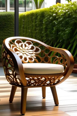 Aesthetic Contemporary design Seater inspired by Rafflesia flower