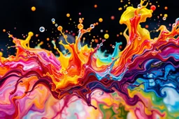 a colorful splash of steampunk bubbles , amazing splashscreen artwork, photoshop water art, liquid painting, swirling paint colors, ink splash, physics splashes of colors, colorful swirls of paint, paint splashes, swirling paint, painting of splashing water, splashes of liquid, cgsociety saturated colors, trend on behance 3d art, HDR, UHD, 64K, highly detailed, (digital art:1.3), intricate, (highly detailed:1.3), digital painting, artstation, concept art, illustration, (sharp focus, Unreal Engin