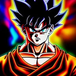 Ultra detailed fullbody Portrait in oil on canvas of Son Goku Super Saiyajin 3,extremely detailed digital painting, extremely detailed face,crystal clear Big glowing eyes, mystical colors ,perfectly centered image, perfect composition, rim light, beautiful lighting,masterpiece,8k, stunning scene, raytracing, anatomically correct, in the style of robert e howard and Wizyakuza and Ohrai Noriyoshi and Simon Bisley and uncannyknack