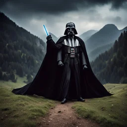 Darth Vader meets Dracula in Transylvania