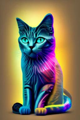 pixl art cat