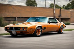 Foto orangeroter 1978 Pontiac Firebird Trans Am