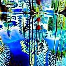 beautiful water mirrored