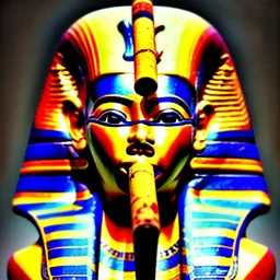 ancient egyptian eating lolipop