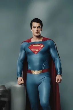 Elvis Henry Cavill Superman - full color digital photograph