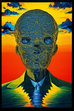 no future for you; neo-surrealistic optical art