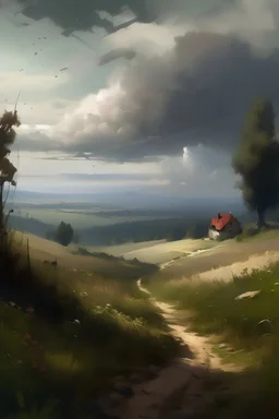 landscape by Jakub Różalski