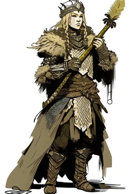 Girl Archer concept art