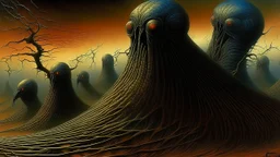 machines Surrealism Zdzisław Beksiński