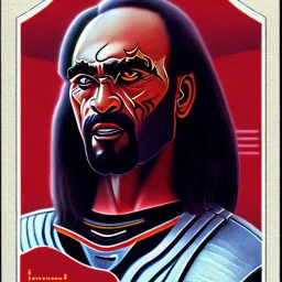 Klingon Baseball card