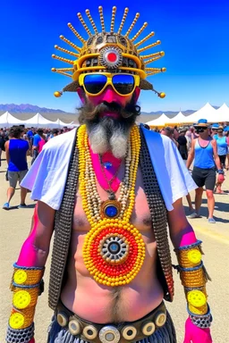 lord of the nerds at burning man festival