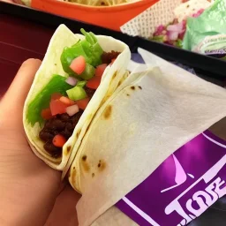 taco bell🌮🌮with the wrap🌯🌯🌯🌯yummy 😋