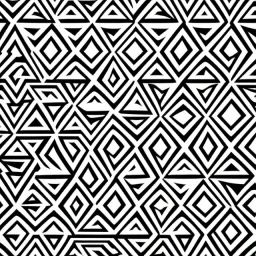 simple geometric pattern in vector style