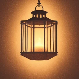 polaroid of fireflies inside a wrought iron lantern, luminescent glow, moody, tender, photorealistic, octane render, golden hour