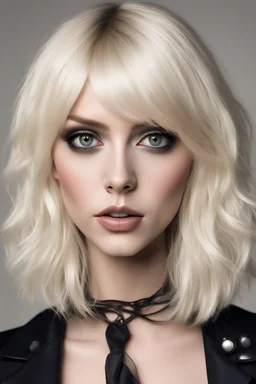 Amazingly Stunningly detailed, ultra Realistic photography of singer Taylor Momsen cosplaying as presenter Holly Willoughby wearing one of Holly's This Morning Tv Show outfits with Holly's short bob hairstyle and make up, highly detailed, soft lighting, ultra realistic, maximum realism,Amazingly Stunningly detailed,ultra realistic, maximum realism,