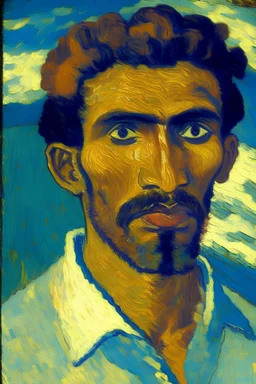 Portrait of a Maldivian by van Gogh.