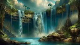 waterfall Surrealism