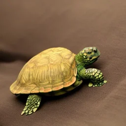 turtle on bed