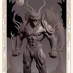 dragon humanoid bodybuilder, wingless, tailless by phil noto moebius Jean Giraud dnd