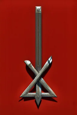 symbol of 2 spears crossed military