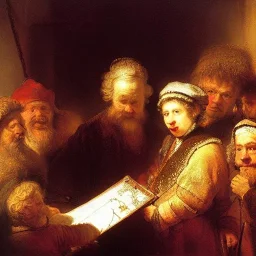 Rembrandt merry Christmas