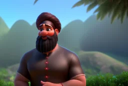 4d, unreal engine 5 rendered, 32k, Beautifull skin, brown eyes, real face, high detailed, Muhammad Osama, Tele photo lance, LinkedIn, black suite, Muslim, small nose, black heir, by facebook profile image