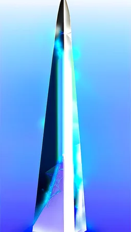 The majestic crystalline obelisk