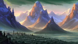 city of the elves in the mountains