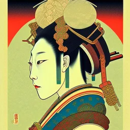 Ukiyo-e Style , future art logo