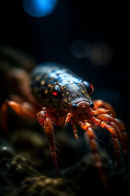 portrait of the flamingo lobster in waves like birds,shot on Hasselblad h6d-400c, zeiss prime lens, bokeh like f/0.8, tilt-shift lens 8k, high detail, smooth render, down-light, unreal engine, prize winning