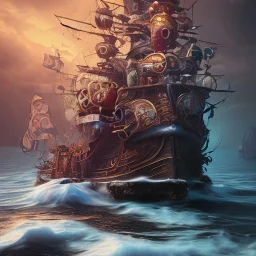 Pirate, 3D, Octane Render, high detailed, intricate details, perfect composition, beautiful detailed intricate insanely detailed octane render trending on artstation, 8 K artistic photography, photorealistic concept art, soft natural volumetric cinematic perfect light, chiaroscuro, award - winning photograph, masterpiece, raphael, caravaggio, greg rutkowski, beeple, beksinski, giger, perfect composition, beautiful detailed intricate insanely detailed octane render trendi