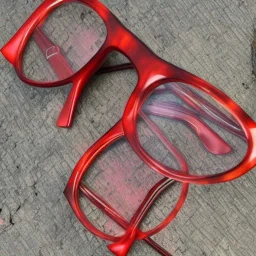 escudo de armas rojo antiguo gafas