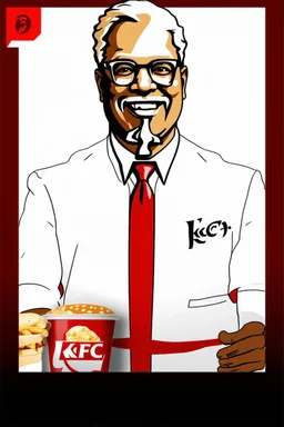 kfc schwarze männer