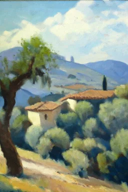 Spanish landscape painting